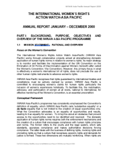 Annual Report 2000